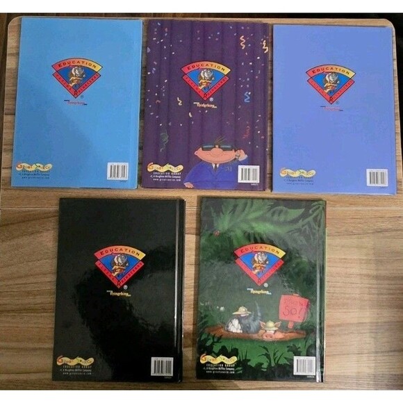 Lot Of 5 Flying Rhinoceros Books Hardcover Educational Ray Nelson Learning Fun - Picture 3 of 16